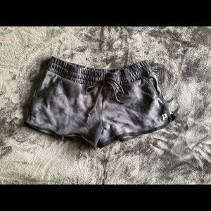 PINK Grey Marble Wash Sleep Lounge Shorts